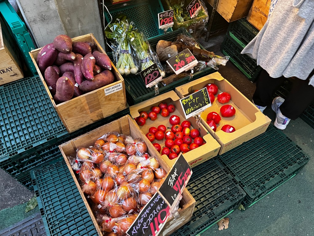 中目黒の目黒銀座商店街では野菜を買うべし！八百屋３選。